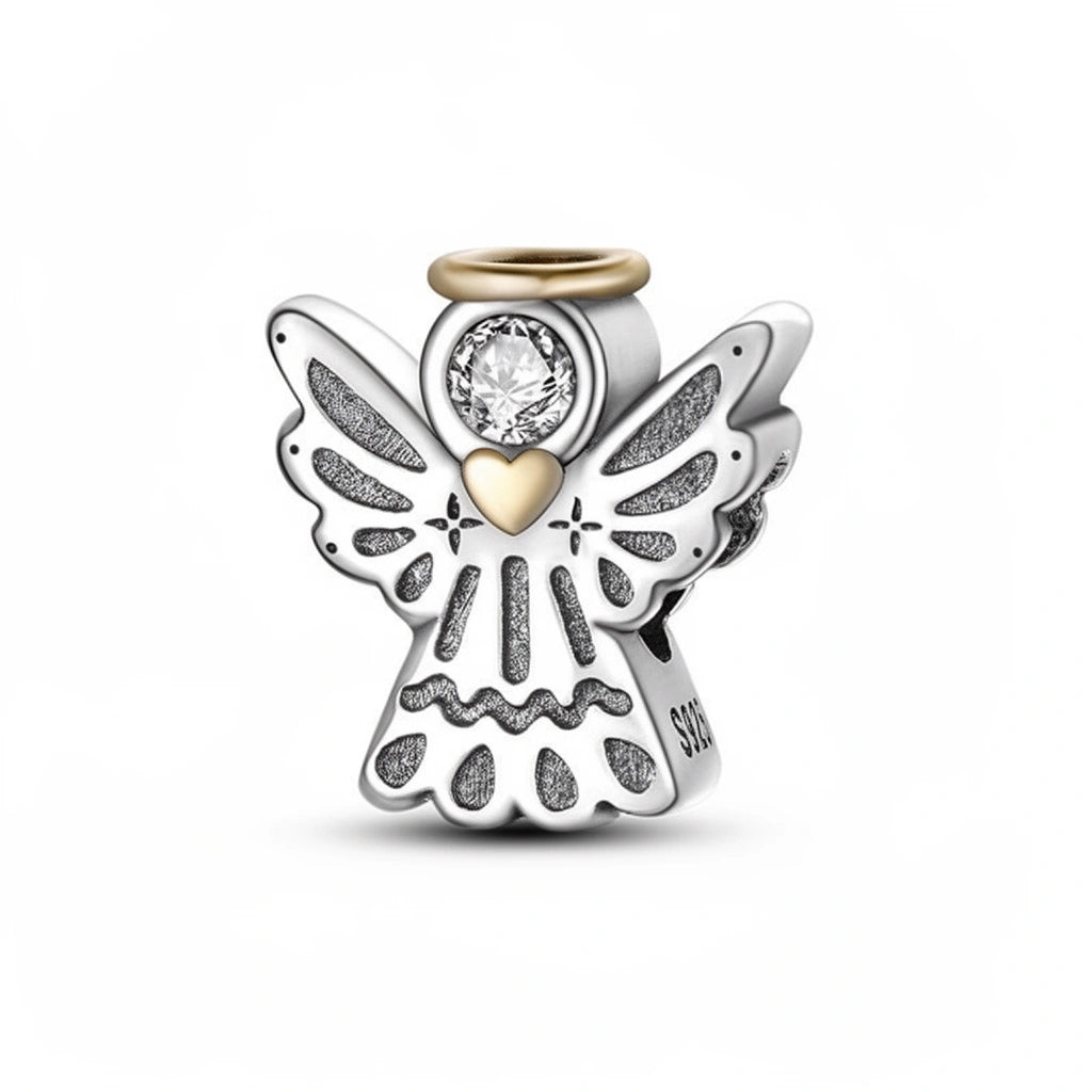 Angel with Halo Charm