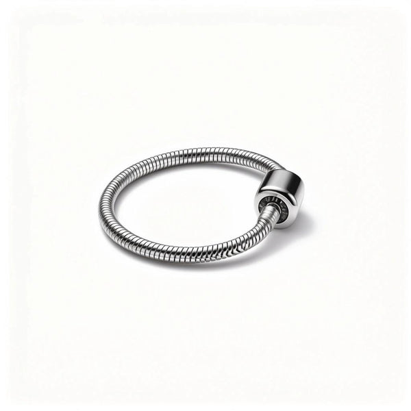Snake Chain Charm Bracelet