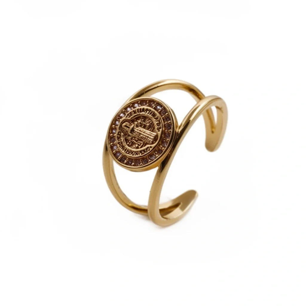 Saint Benedict Medal Ring