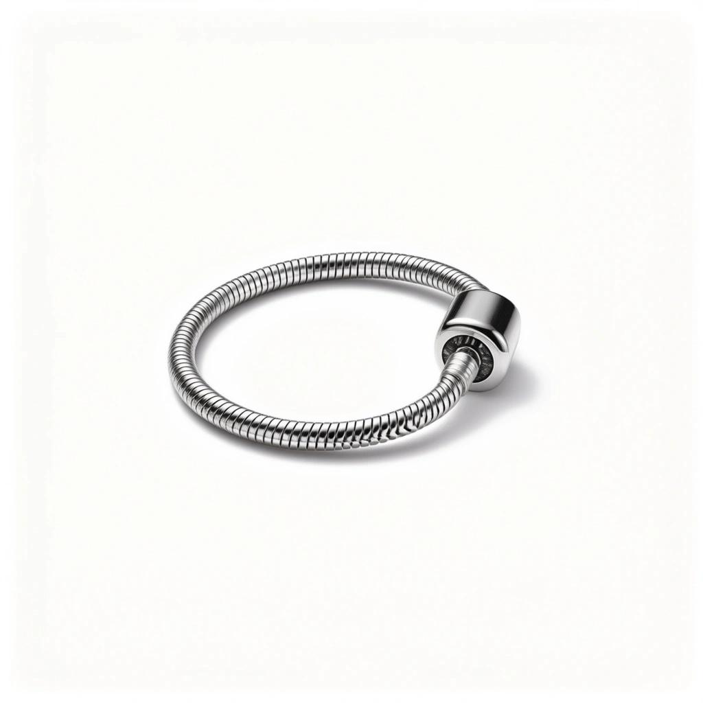 Snake Chain Charm Bracelet