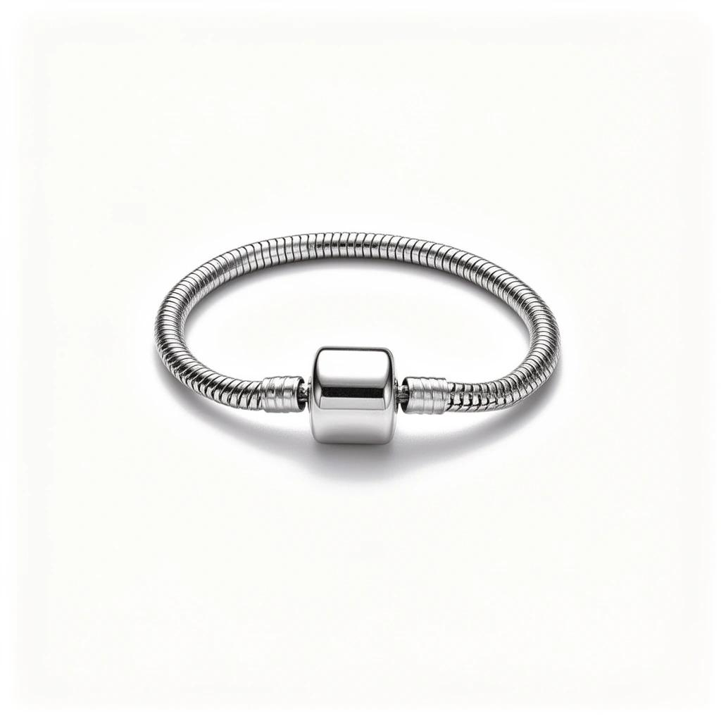 Snake Chain Charm Bracelet