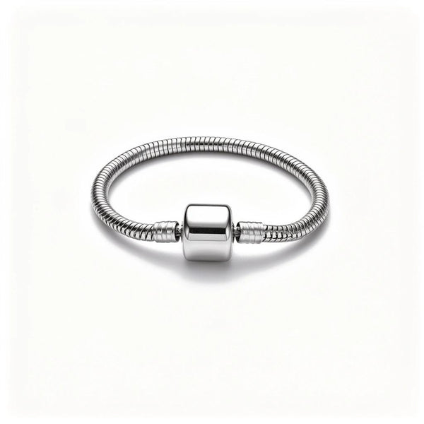 Snake Chain Charm Bracelet