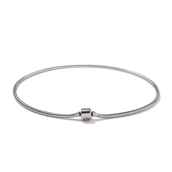 Snake Chain Charm Necklace