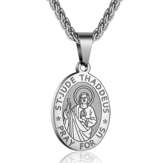 St. Jude Thaddeus Men's Medal Necklace