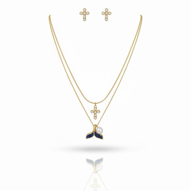 Ocean Devotion Pearl Jewelry Set