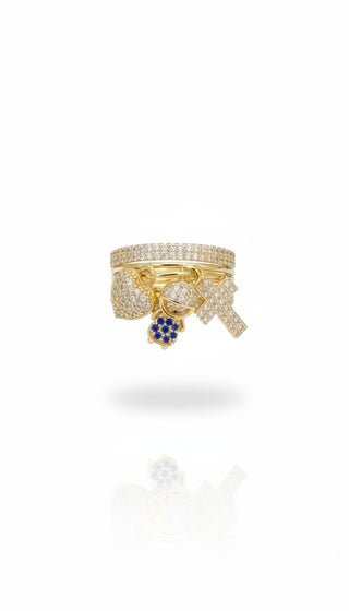 My Boy Mom Charm Ring