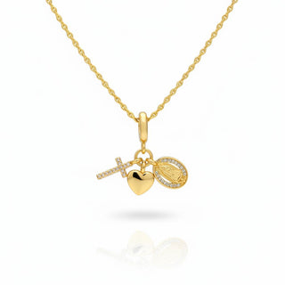 Our Lady Grace Charm Necklace