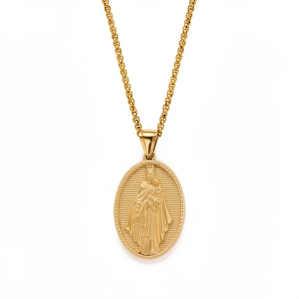 Our Lady of Grace Medal Necklace